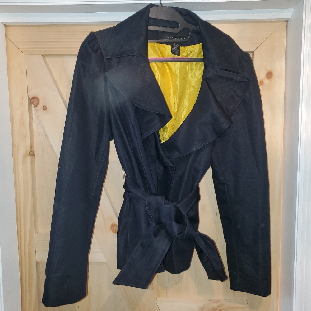 Women's Grace Elements dark denim blazer size 10